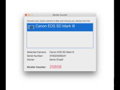 free shutter counter mac
